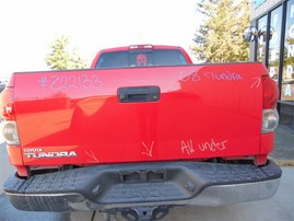 2008 Toyota Tundra Red Extended Cab 5.7L AT 2WD #Z22133